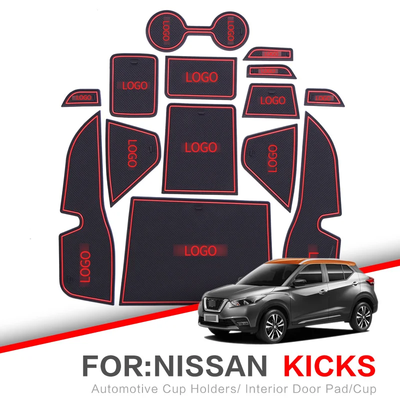 Коврик ZUNDUO со слотом для ворот Nissan Kicks Murano Z52 NV200 2010 2018 коврик межкомнатных дверей