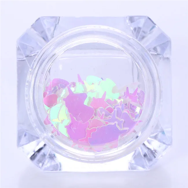 BORN PRETTY розовые блестки для ногтей AB Цвет переливающиеся блестки для украшения ногтей блестки Nailart Блестки УФ Гель-лак