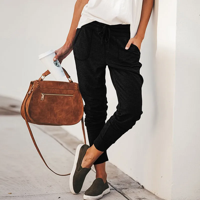 Женские штаны шаровары свободные спортивные брюки для женщин повседневные с