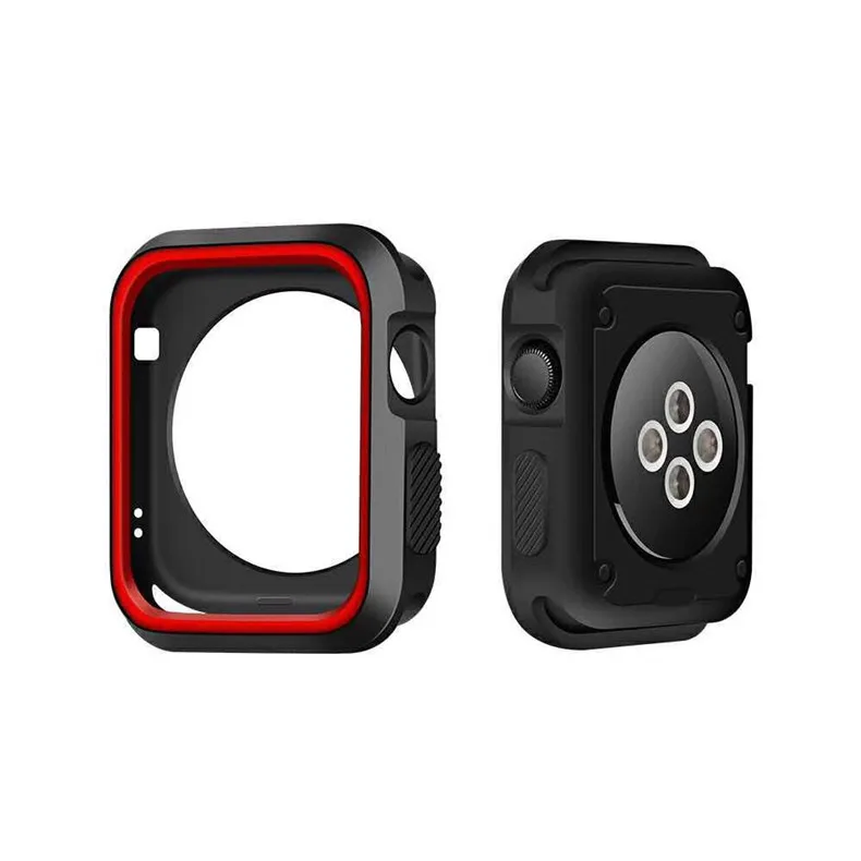 Мягкий защитный чехол из ТПУ для Apple Watch 44 мм 40 мм 38 мм 42 мм чехол идеальный бампер для Apple iwatch чехол серии 4/3/2/1