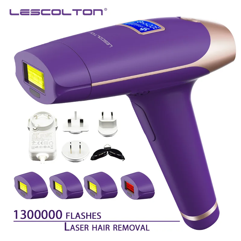 Lescolton T009i 4в1 IPL depiladora лазерная эпиляция ЖК-дисплей перманентное бикини тело подмышки лицо depilador
