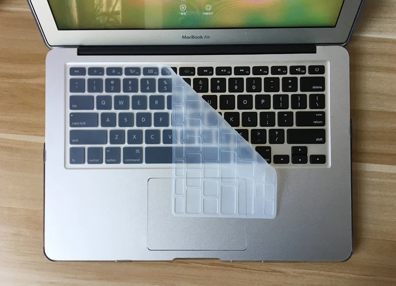 Силиконовый чехол для клавиатуры с английской раскладкой Apple macbook pro 13 A1706 15 дюймов