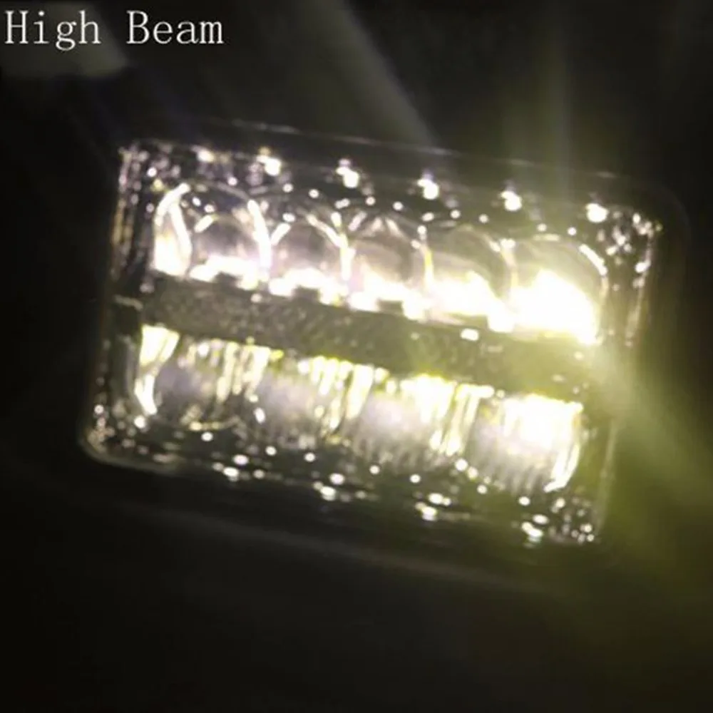 4x6 дюймов светодиодный головной светильник парковка заменить Ксеноновые H4651 H4652