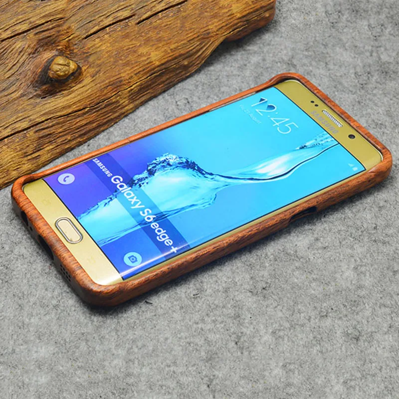 BROEYOUE чехол из 100% натурального дерева для Samsung Galaxy S5 S6 S7 S8 S9 Edge Plus Note 8 5 4 3 iPhone 6 S 7 X |