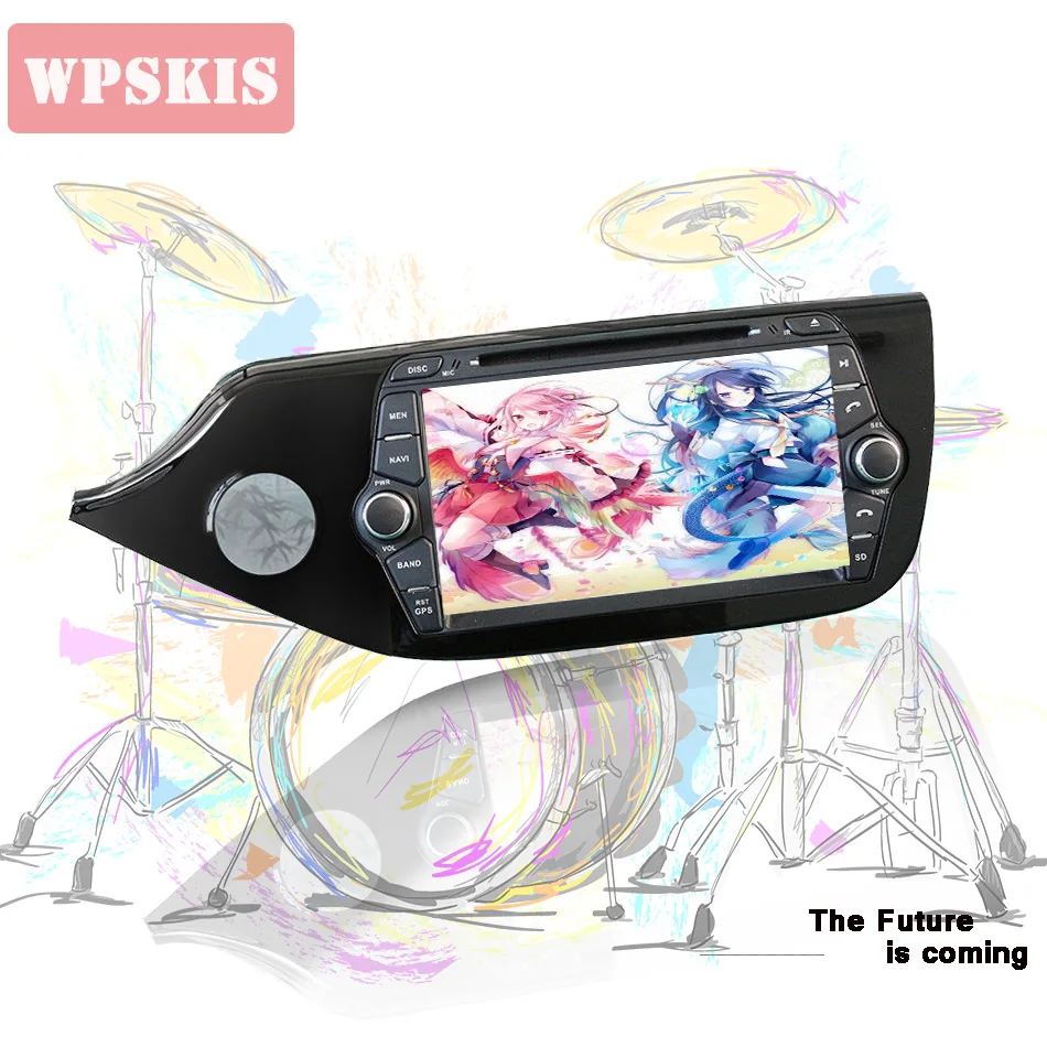 Автомобильный мультимедийный плеер 4 Гб ОЗУ 8 ядер Android 9 0 радио DVD GPS навигация