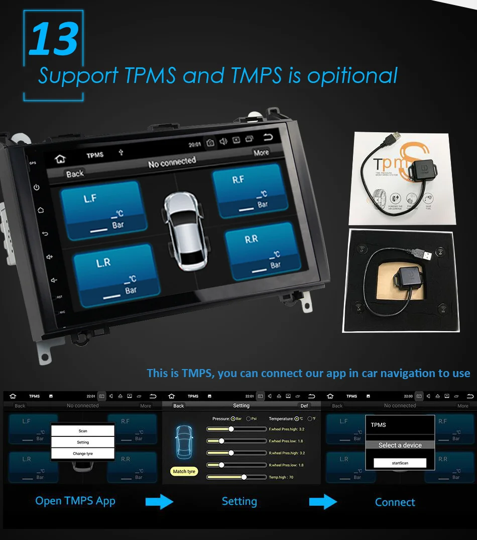 Eunavi 2 Din Android 9,0 автомобильный DVD мультимедийный плеер для Benz Sprinter Vito W169 W245 W469 W639 B200 радио головное устройство gps стерео
