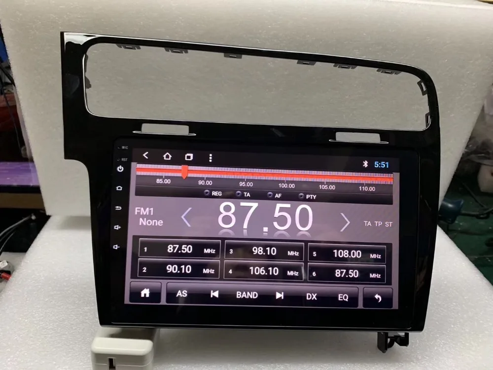 10 "Android автомобильный мультимедийный стерео радио аудио DVD GPS навигация Sat Nav