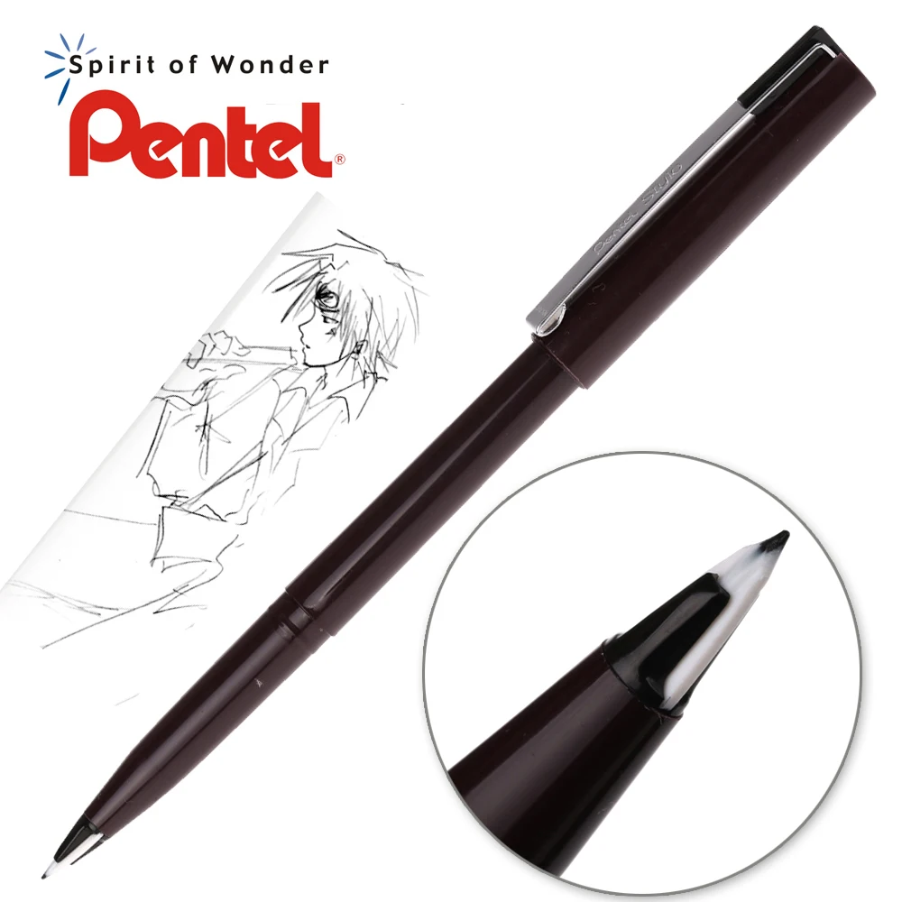 1 шт. Pentel Arts Stylo Sketch ручка для рисования манги микрон Перманентный художественный