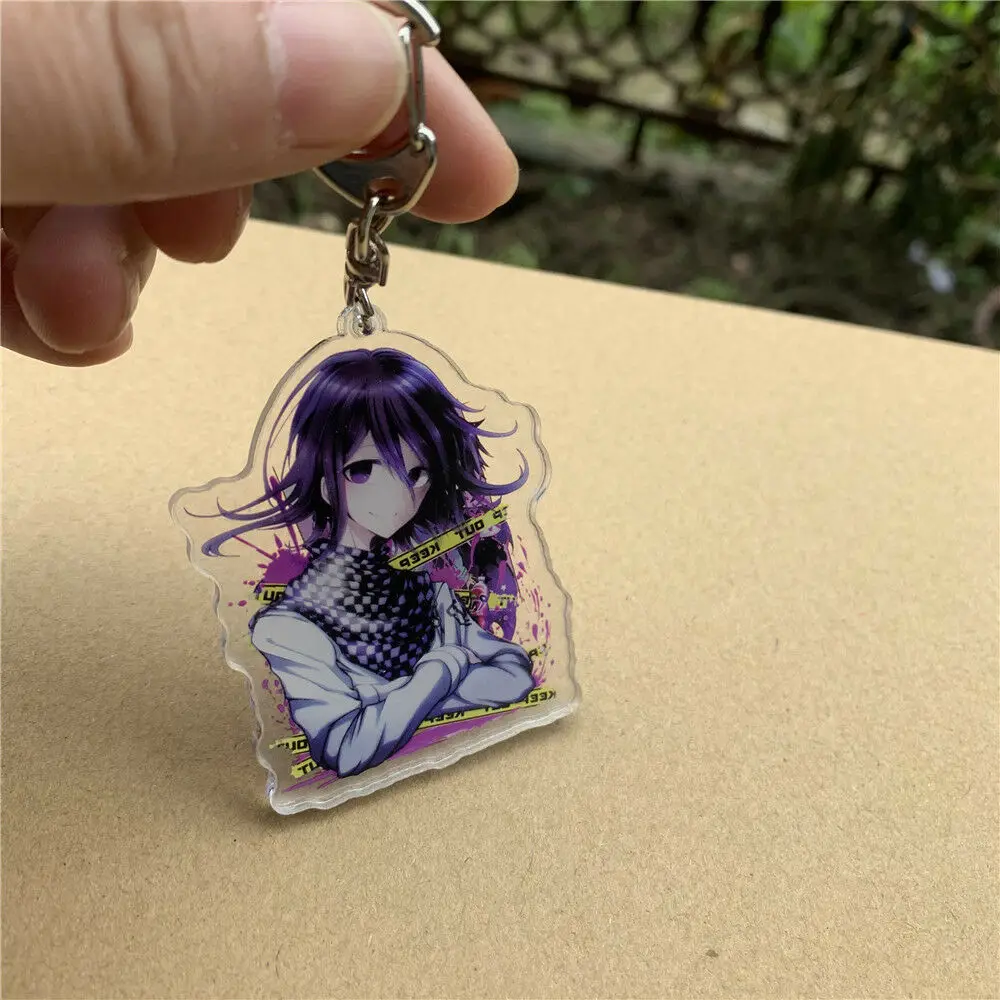 Danganronpa V3 Ouma Kokichi брелок ремешок рисунок Прозрачный 6 см Новинка | Тематическая