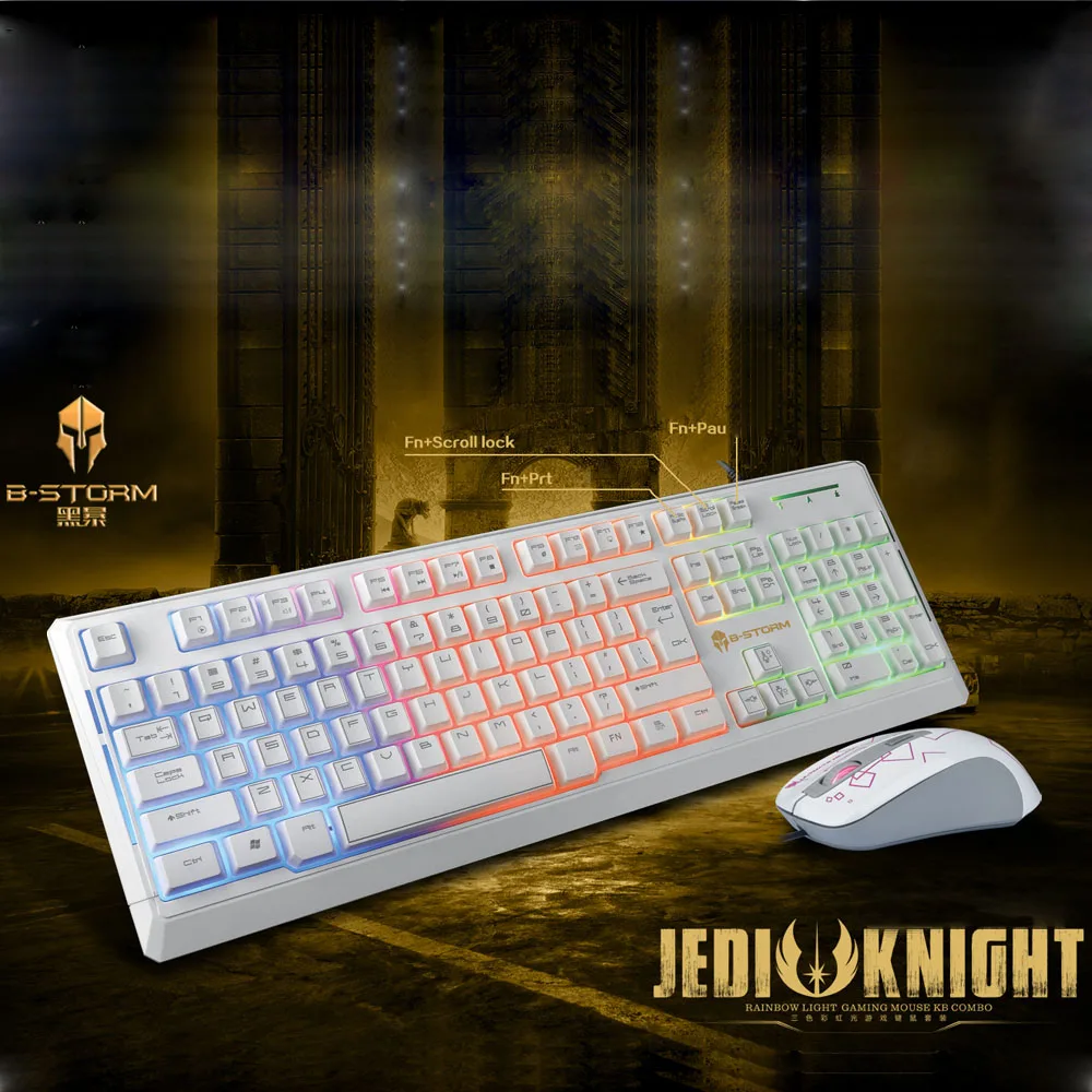T7200 USB Проводная оптическая мышь комбинированная игровая Офисная Клавиатура и