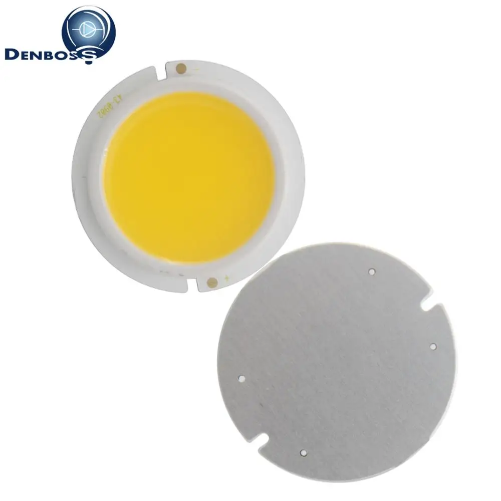 

10PCS thicken round 43mm LED COB Light Source for spotlight bulb lamp Module genesis chip 3W 5W 7W 9W Warm Nature White COB LED