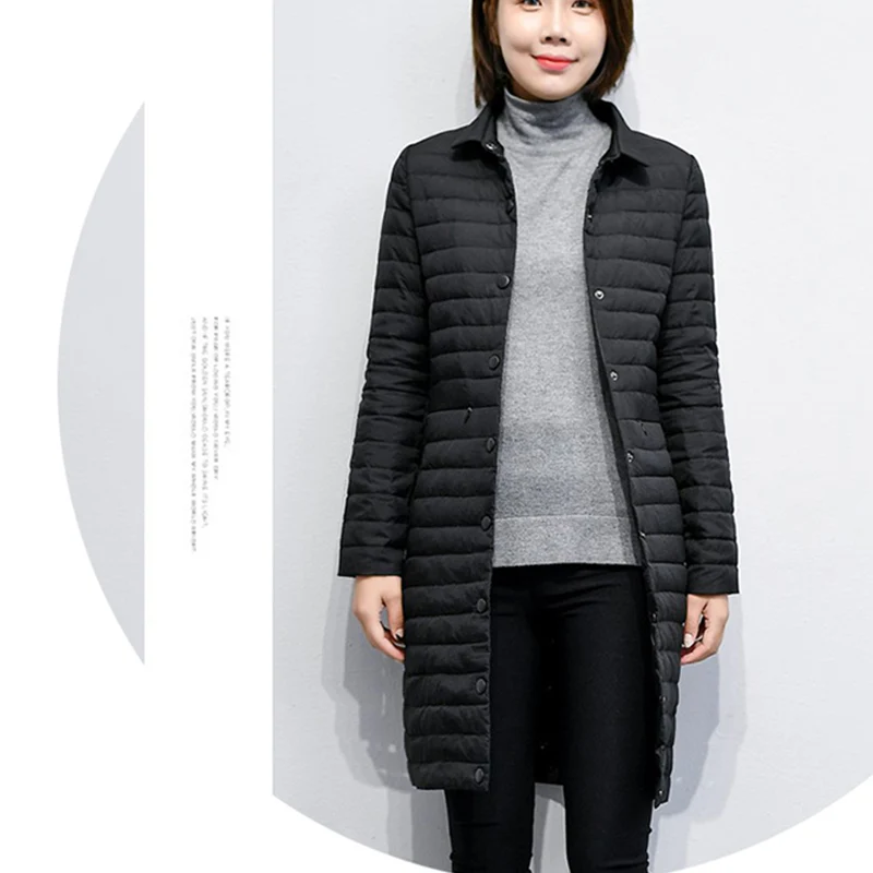 Новинка искусственное пальто ультратеплая куртка на белом утином пуху длинное