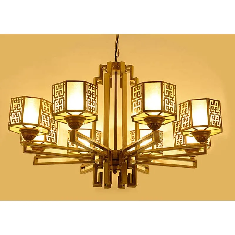 Подвесные светильники Современный новый китайский гостиной антикварные лампы