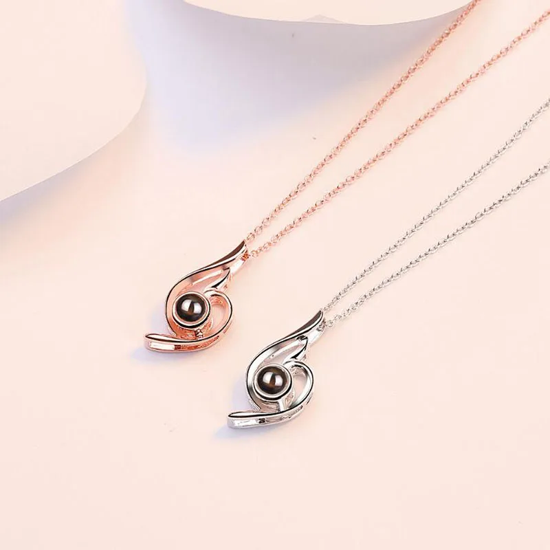 Модные ожерелья из стерлингового серебра 925 пробы ювелирные изделия для девочек