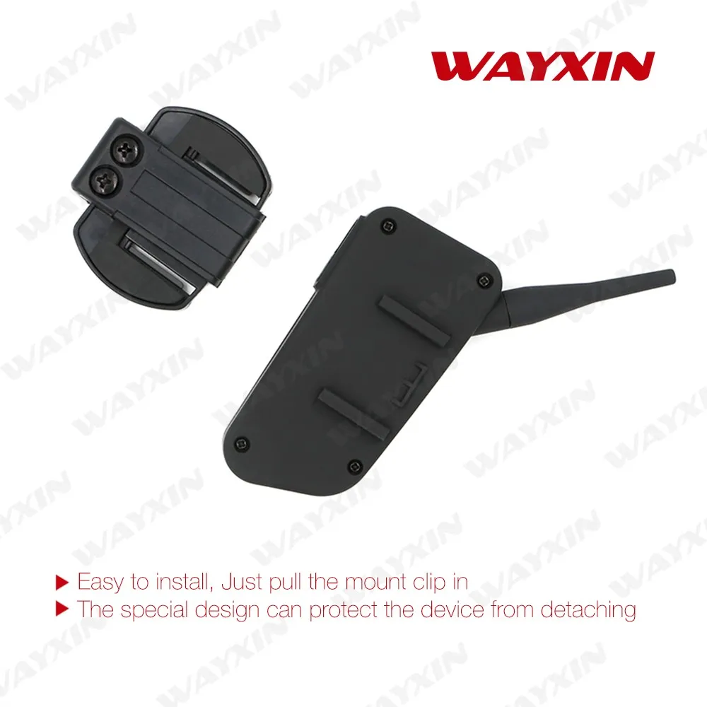 1 шт. мотоциклетный домофон WAYXIN беспроводной шлем Bluetooth мото 1200 м
