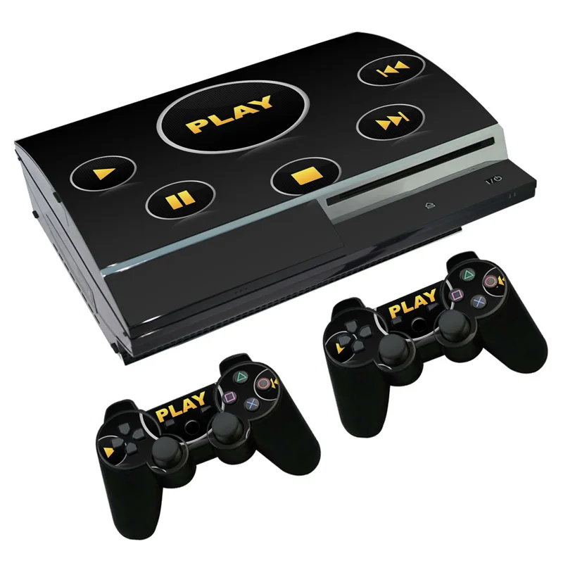 Наклейка для PS3 Fat PlayStation 3 консоль и контроллеры Skins Виниловая наклейка
