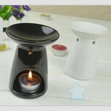 Диаметр 8*10 см модная черная/белая керамическая горелка с