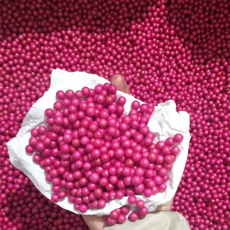 7-9mm Rose red 500 г новые Разноцветные Мини-шарики из пенополистирола с наполнителем из пенополистирола - Цвет: 7-9mm Rose red