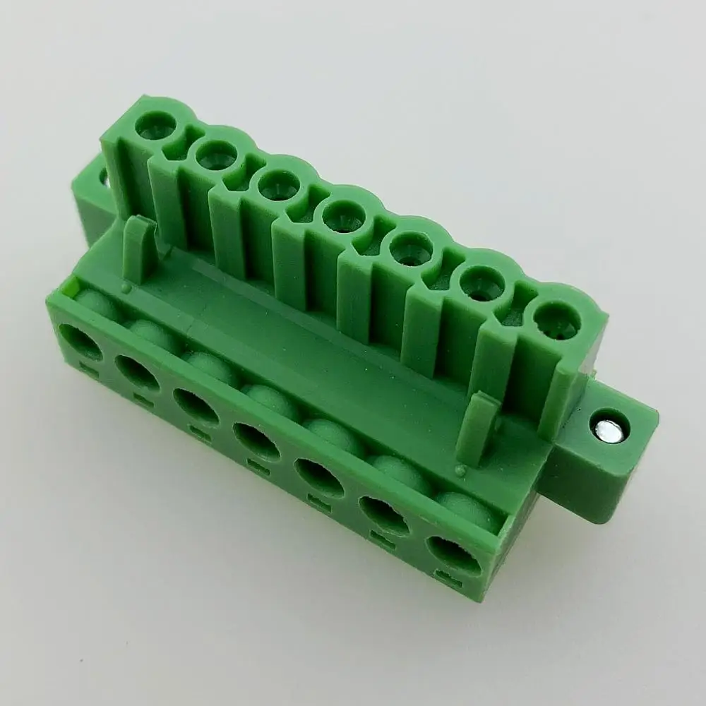 KF2EDGKM-5.0-7P женский 2EDGKM 5 0 мм 7PIN с фланцем PCB разъем вставные клеммные блоки MSTB 2