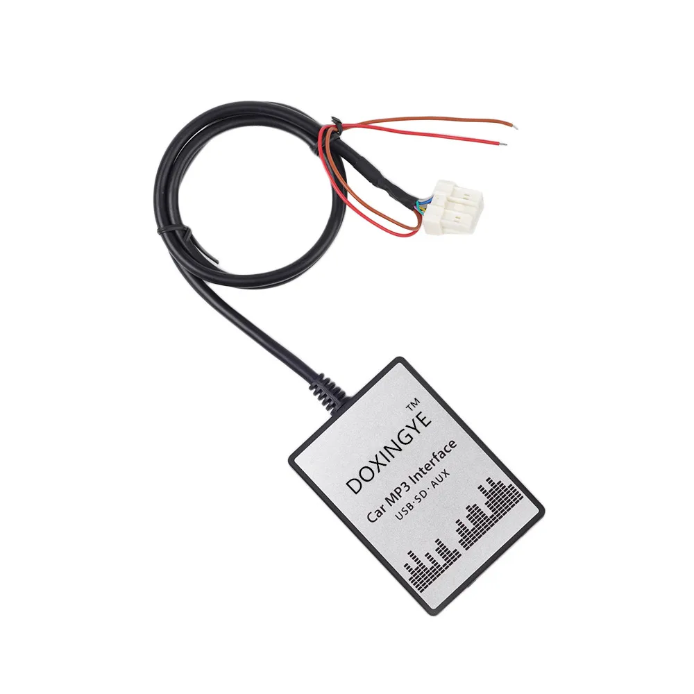 DOXINGYE USB SD AUX Автомобильный MP3 музыкальный адаптер CD Changer аудио адаптер для Nissan Almera Maxima Teana Infiniti FX \ EX 4+ 8PIN интерфейс