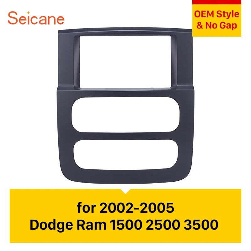 Автомобильная рама Seicane 2 Din для Dodge Ram 1500 2500 3500l|Панели| |