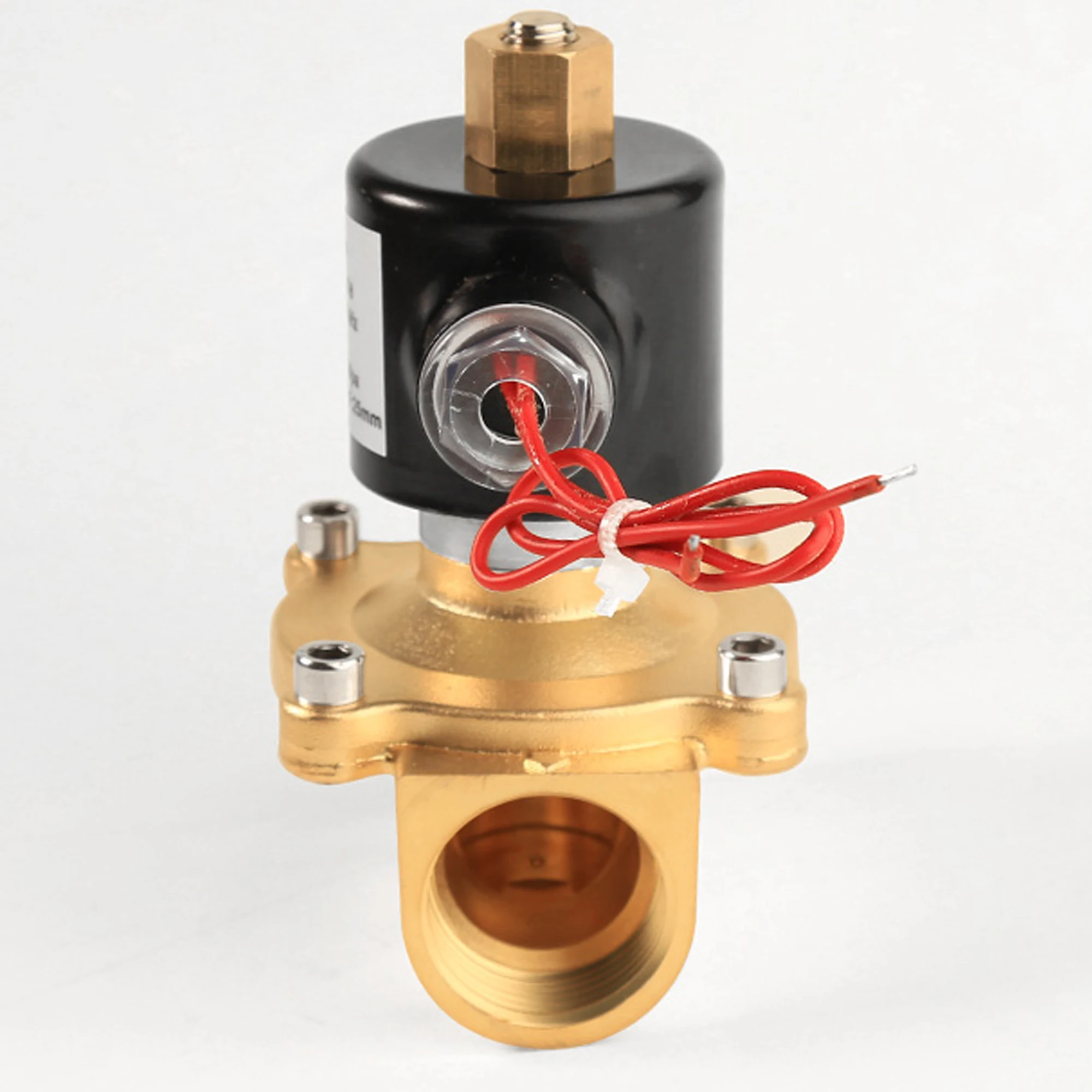 AC 110V 220V DC 24V 12V водонепроницаемый и влагостойкий нормально открытый Соленоидный