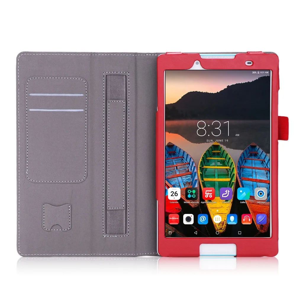 Чехол подставка из воловьей кожи с ремешком на руку|tablet strap holder|for lenovo tablettablet hand