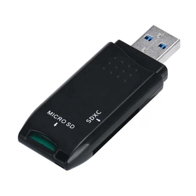 Binmer хороший черный Мини 5 Гбит/с супер скорость USB 3 0 Micro SD/SDXC TF кардридер адаптер
