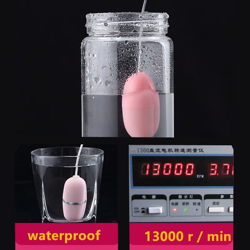 Вибрирующее яйцо вибратор для точки G клитора 7 скоростей пуля игрушки взрослых