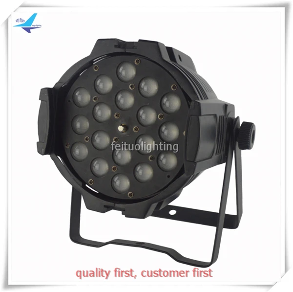 Бесплатная доставка 4 шт./лот светодиодные фонари 18X18 Вт rgbaw uv свет 6 в 1 led par zoom