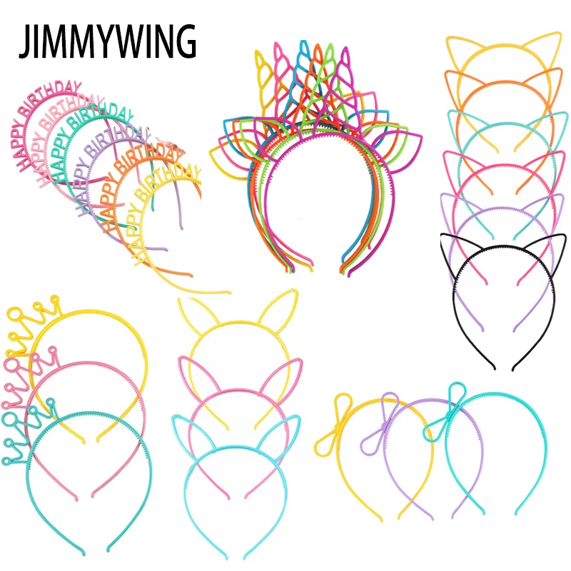 Вечерние принадлежности для девочек ободки с кошачьими ушками корона тиара