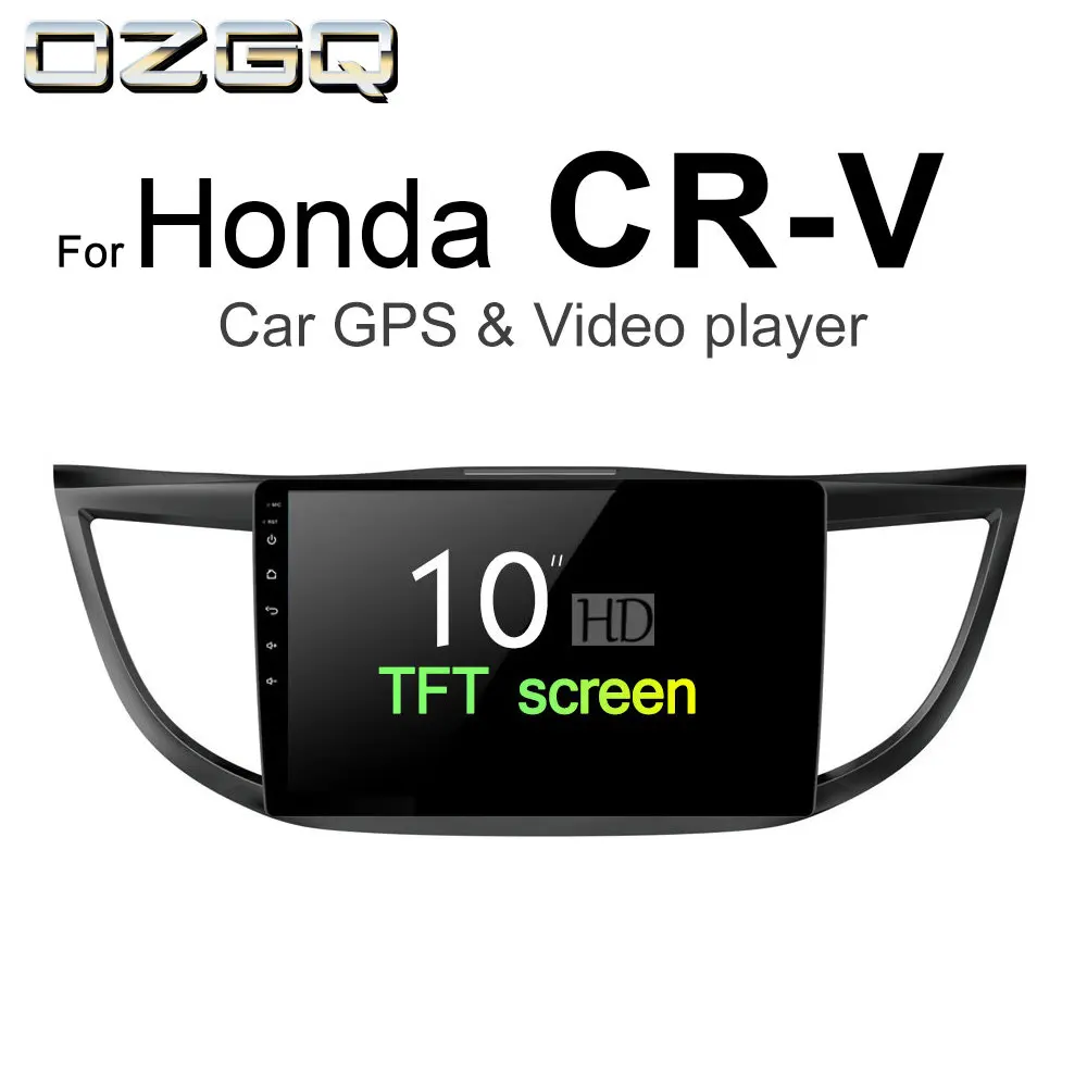 OZGQ Android 7 1 Автомобильный плеер для Honda CR-V/CRV 2011-2016 HD экран Авто GPS навигация BT радио