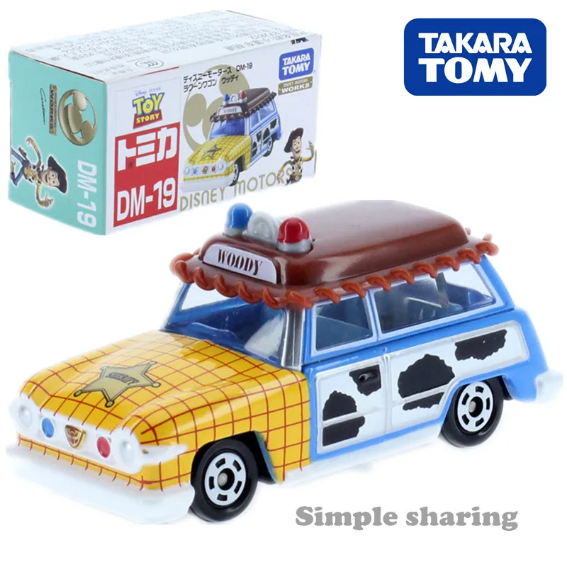 Tomica Disney машинок пиксара и моторчик для игрушек серии ИСТОРИЯ древесные с
