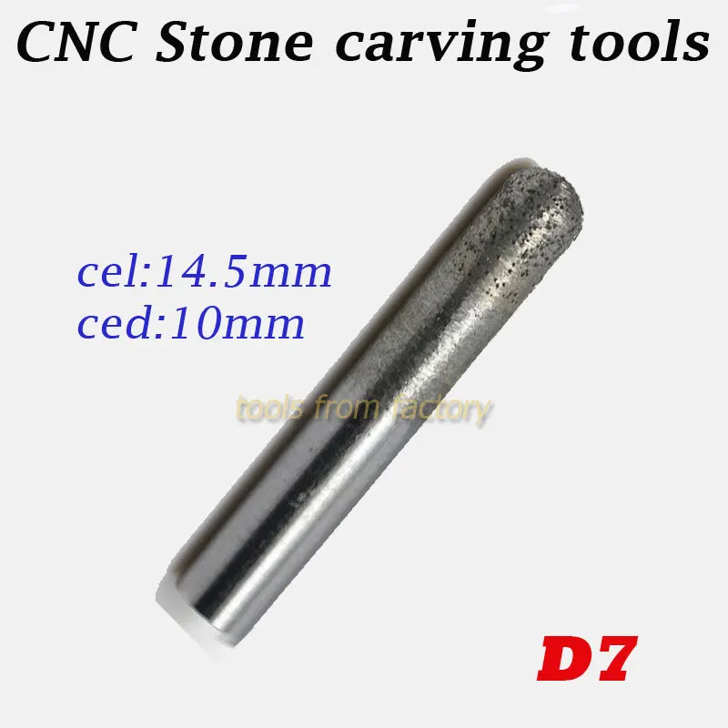 1pc 14.5mm CEL 10mm CED Granite Stone Knives CNC Engraving Tools Cutter Carving Bits | Инструменты