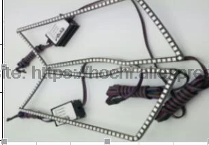 HochiTech RGB многоцветный светодиодный ангельские глазки комплект колец с ореолом