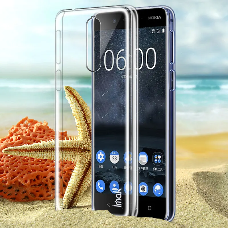 Прозрачный пластиковый чехол для телефона Nokia8 5 3 дюйма прозрачный защитный Nokia 8 |