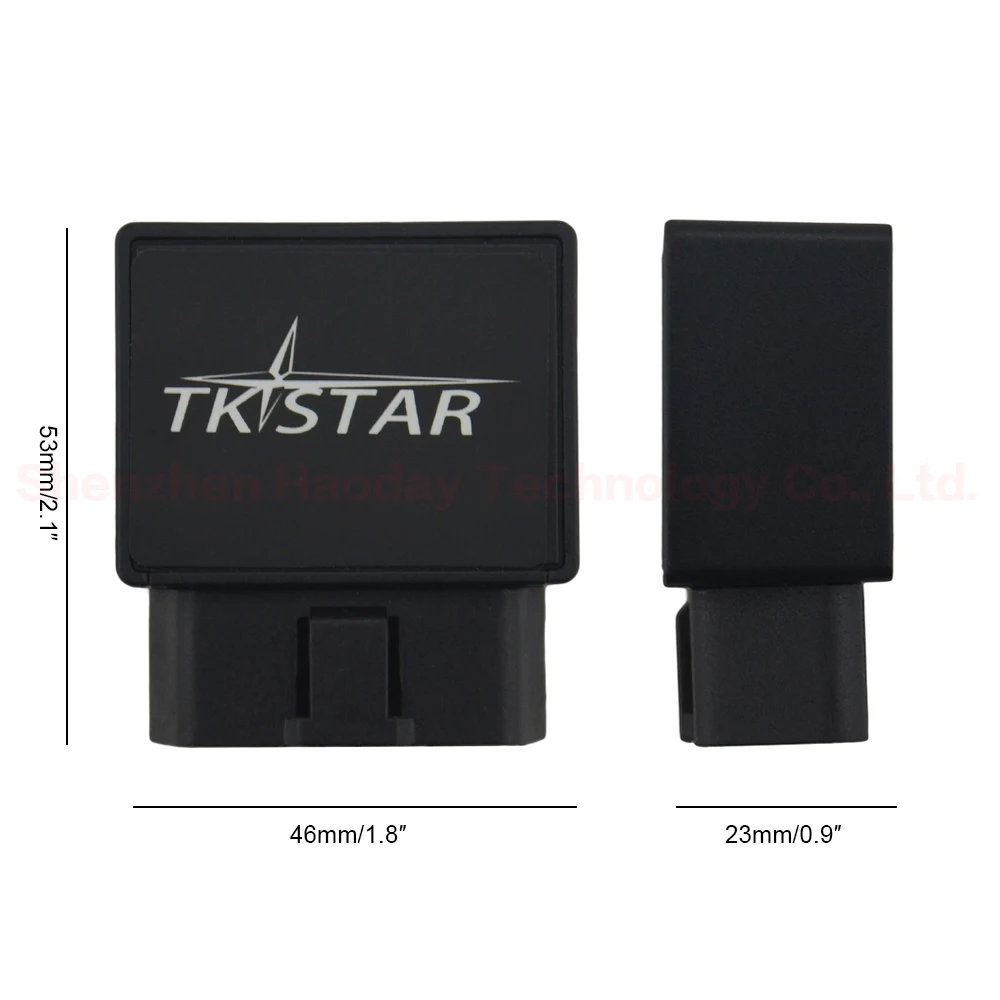 5 шт. OBD II GPS GPRS GSM Автомобиль tr acker TKSTAR TK816 бесплатный веб/приложение на дроид iOS без