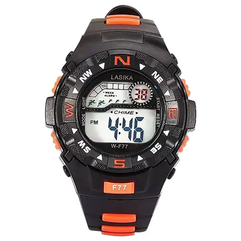 Детские цифровые часы 2019 аналоговые спортивные светодиодные электронные