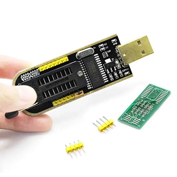 1 комплект CH341A CH341 24 25 серии EEPROM Flash BIOS USB программатор с программным обеспечением и