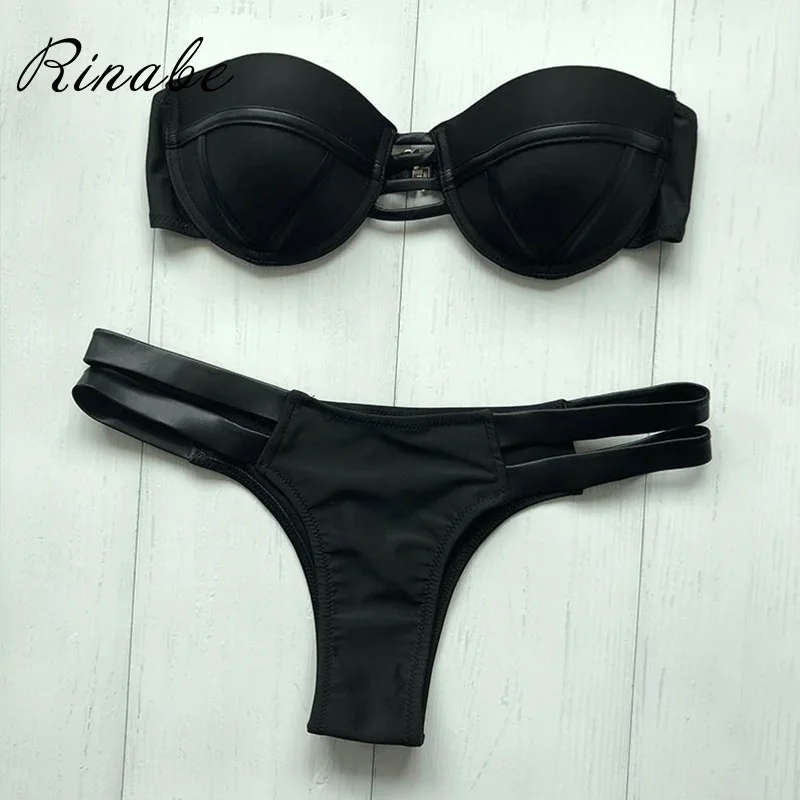 Купальник-бикини с эффектом пуш-ап чашкой 2019 цвет в ассортименте |