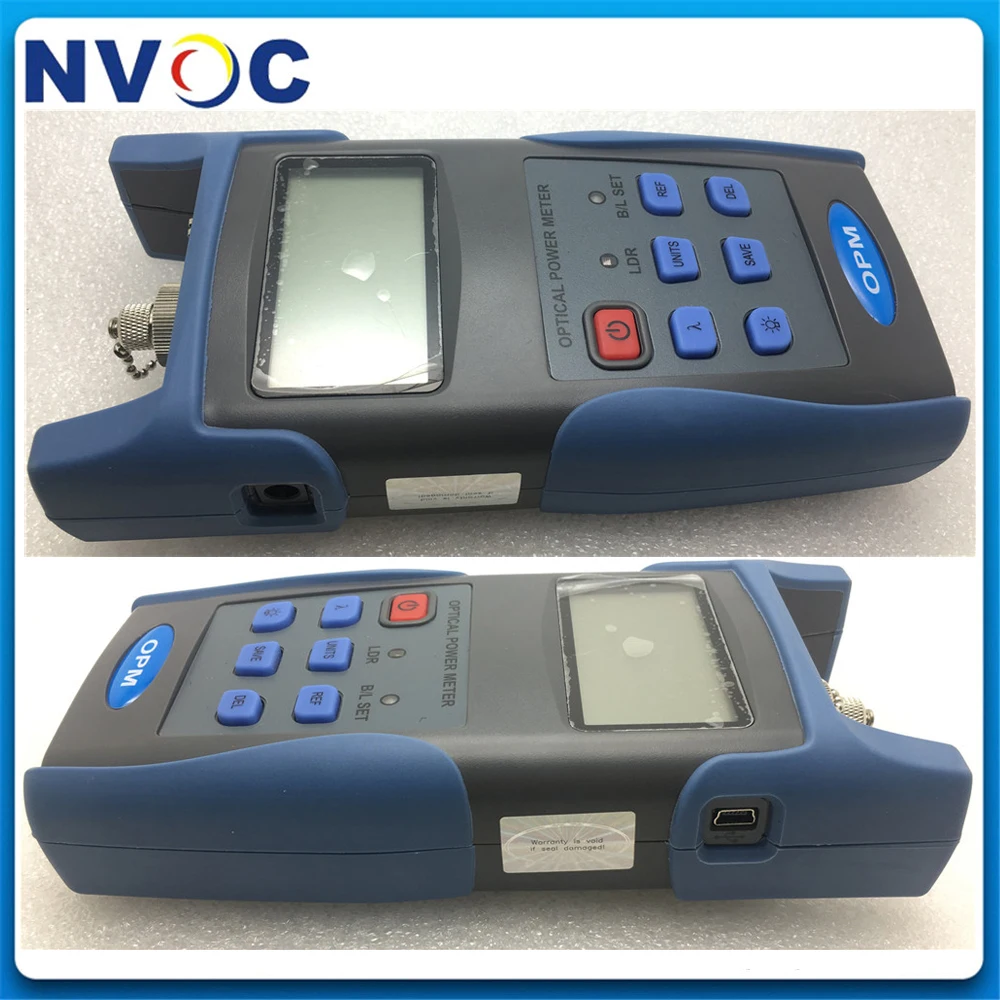 Портативный волоконно-оптический измеритель мощности с USB-портом JW3216C -50 ~ + 26 дБм