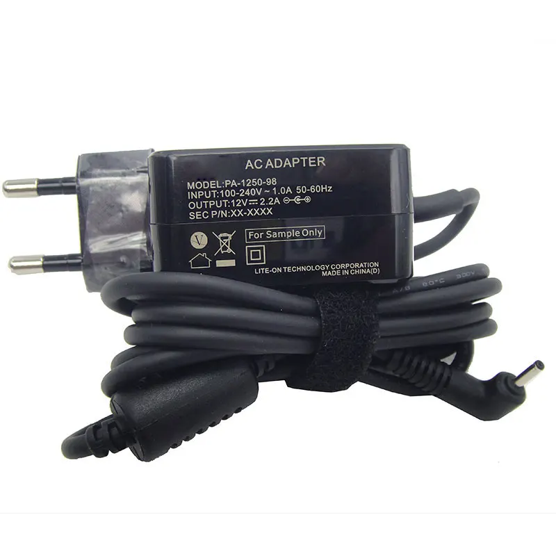 EU Plug 12V 2.2A 26W 2.5* 0.7mm Laptop AC Adapter for Samsung AD-2612BKR NP930X2K PA-1250-98 PA-1250-96 Power Supply | Компьютеры и