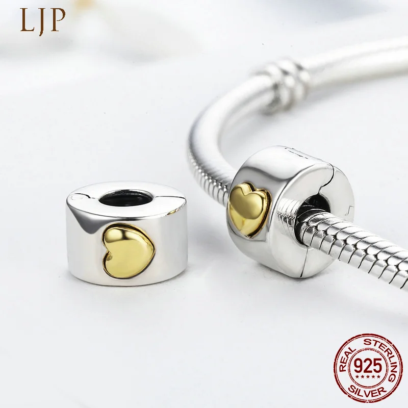 MYBEBOA 925 пробы серебро Everbling ювелирные изделия классическое сердечко ", зажим, подходят к оригиналу Pandora, браслет, ювелирные изделия с бриллиантами