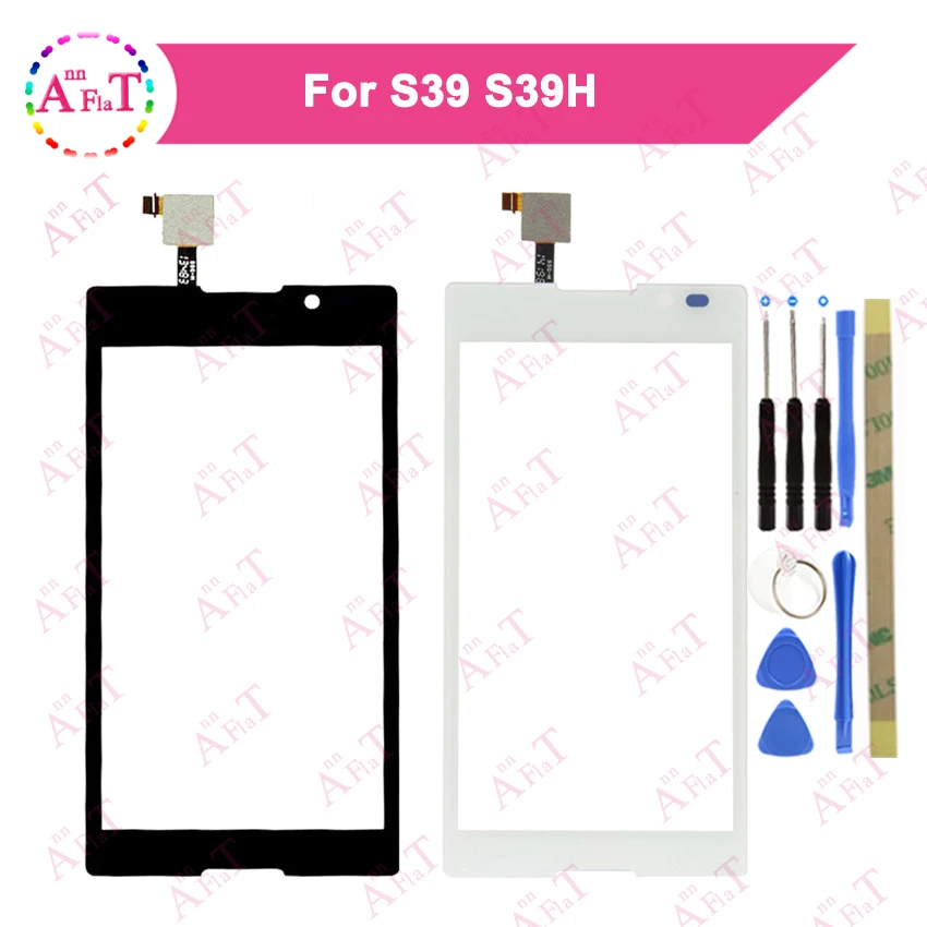 5,0 ''для Sony Xperia C c2304 C2305 S39H s39c графический сенсорный экран Внешний стекло объектив панель 3 м клей