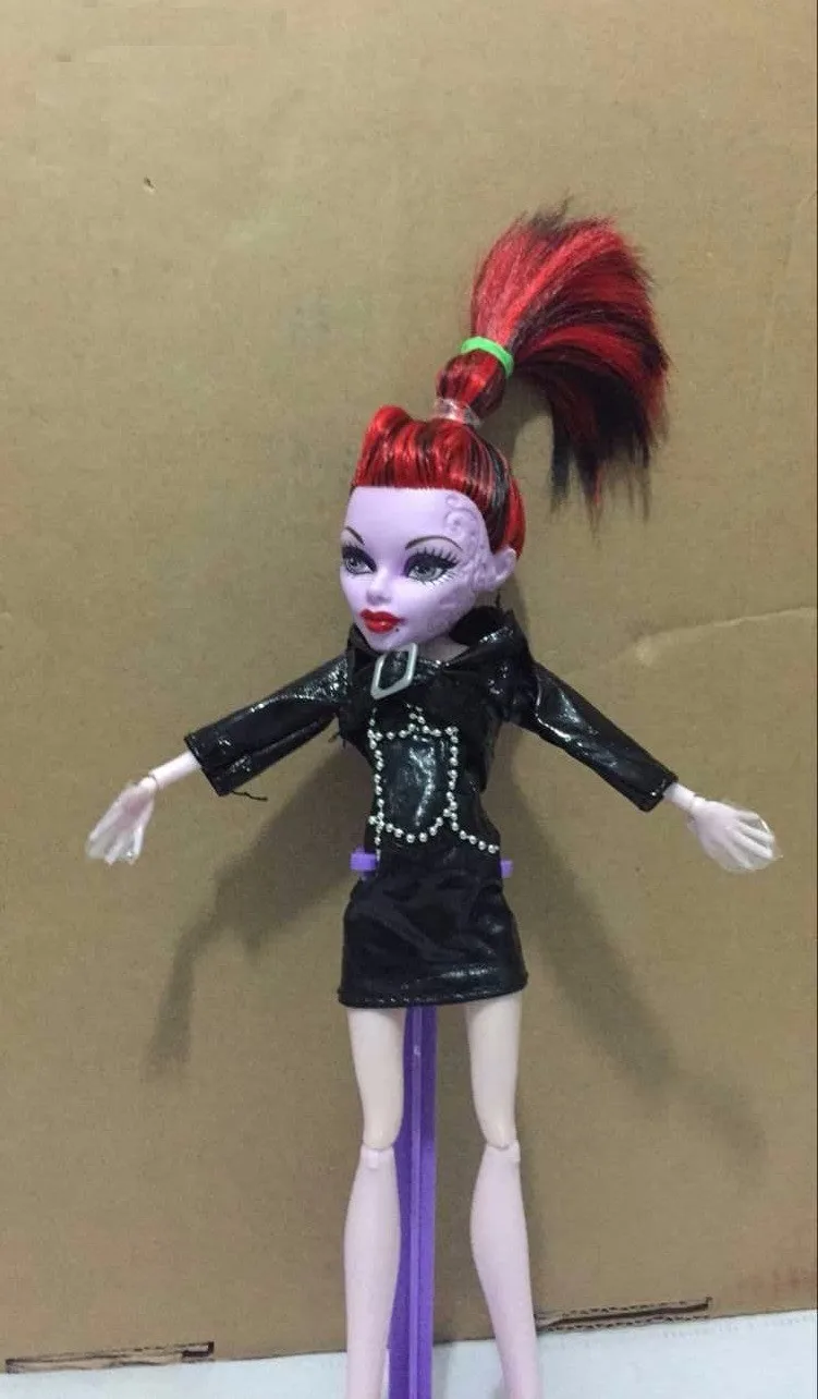 10 шт./лот, в упаковке, для продажи, Оригинальная одежда monster high, Кукольное платье, аксессуары для одежды, игрушка для девочек, подарок