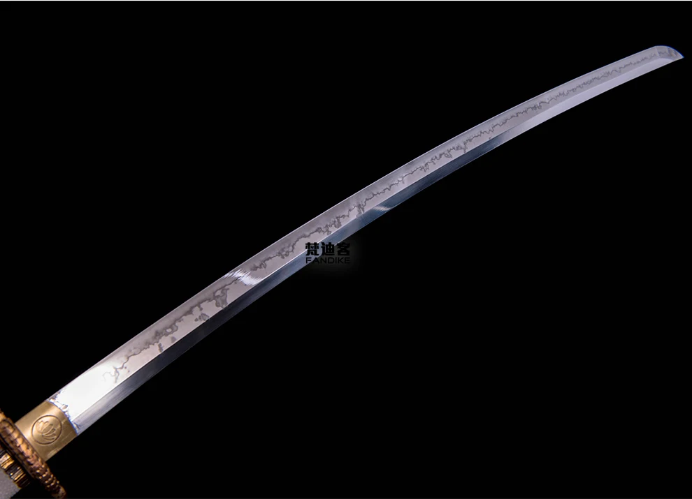 Boutique Japanese Samurai Sword Katana Clay Tempered T10 Steel Chinese sword, Japanese sword, samurai real katana sword, fandike