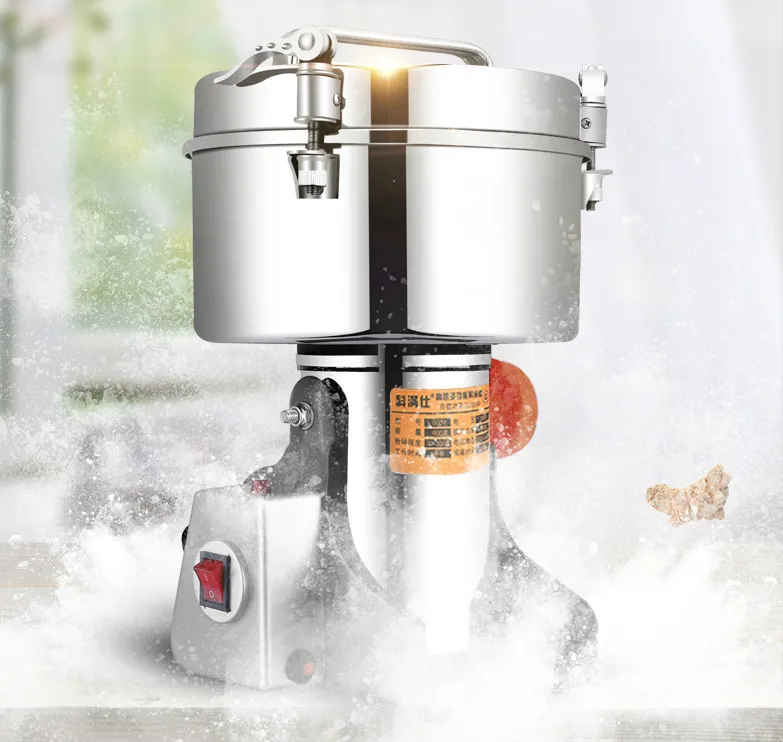 

Max load 4500g High-speed herbs grinder,electric machine,Swing grinder multi-function herbs grinder mill Powder 4.5KG licorice