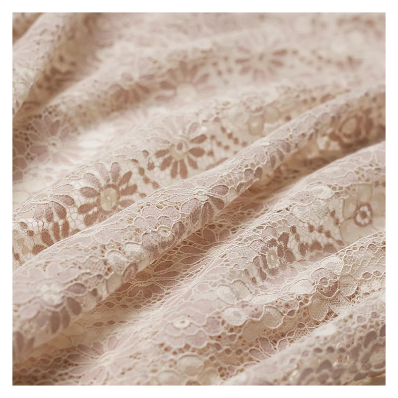 18 Осенняя новая хлопчатобумажная/полиэфирная кружевная ткань для женщин платье