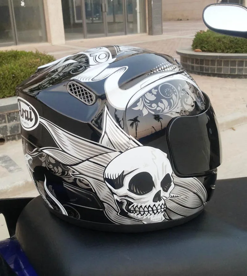 ARAI de cara completa moto rcycle moto Cruz casco de seguridad de la CEPE certificate hombre mujer casco moto casque de Capace
