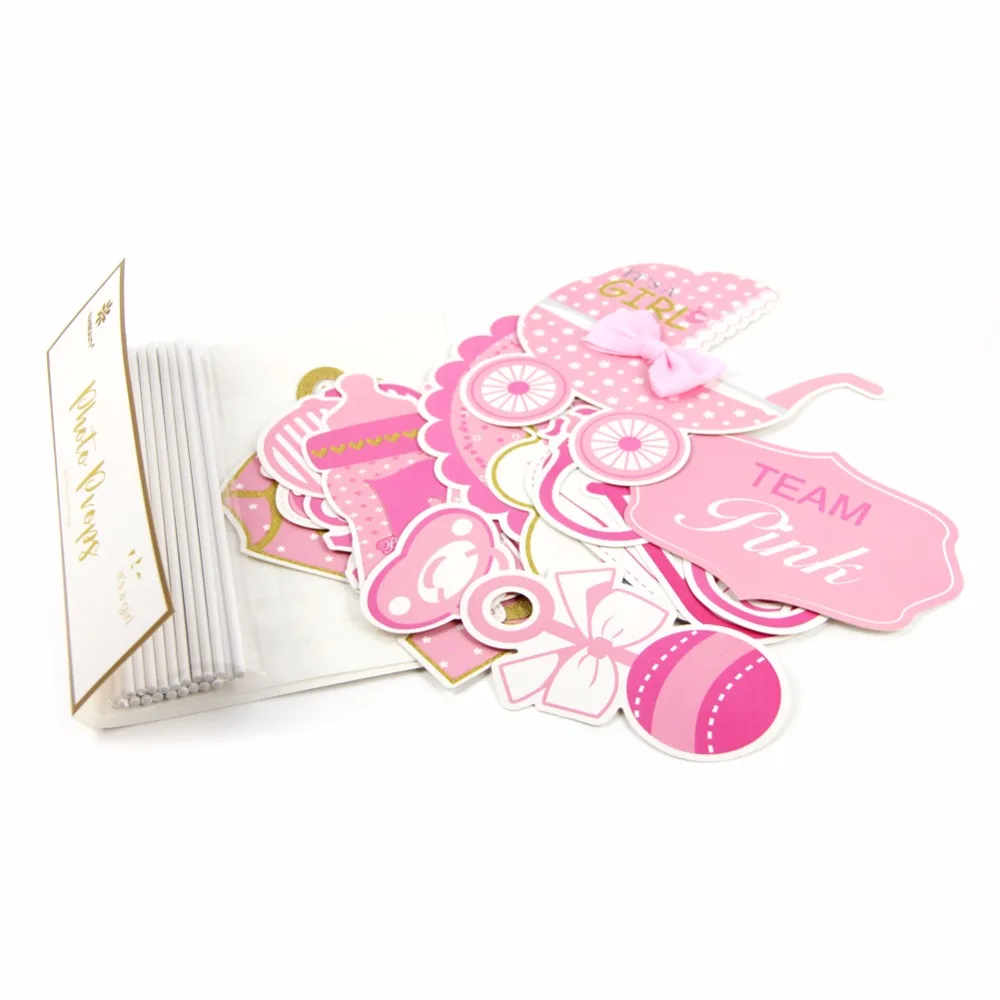 Реквизит для фотосъемки с палкой девочек первого дня рождения вечеринки на день